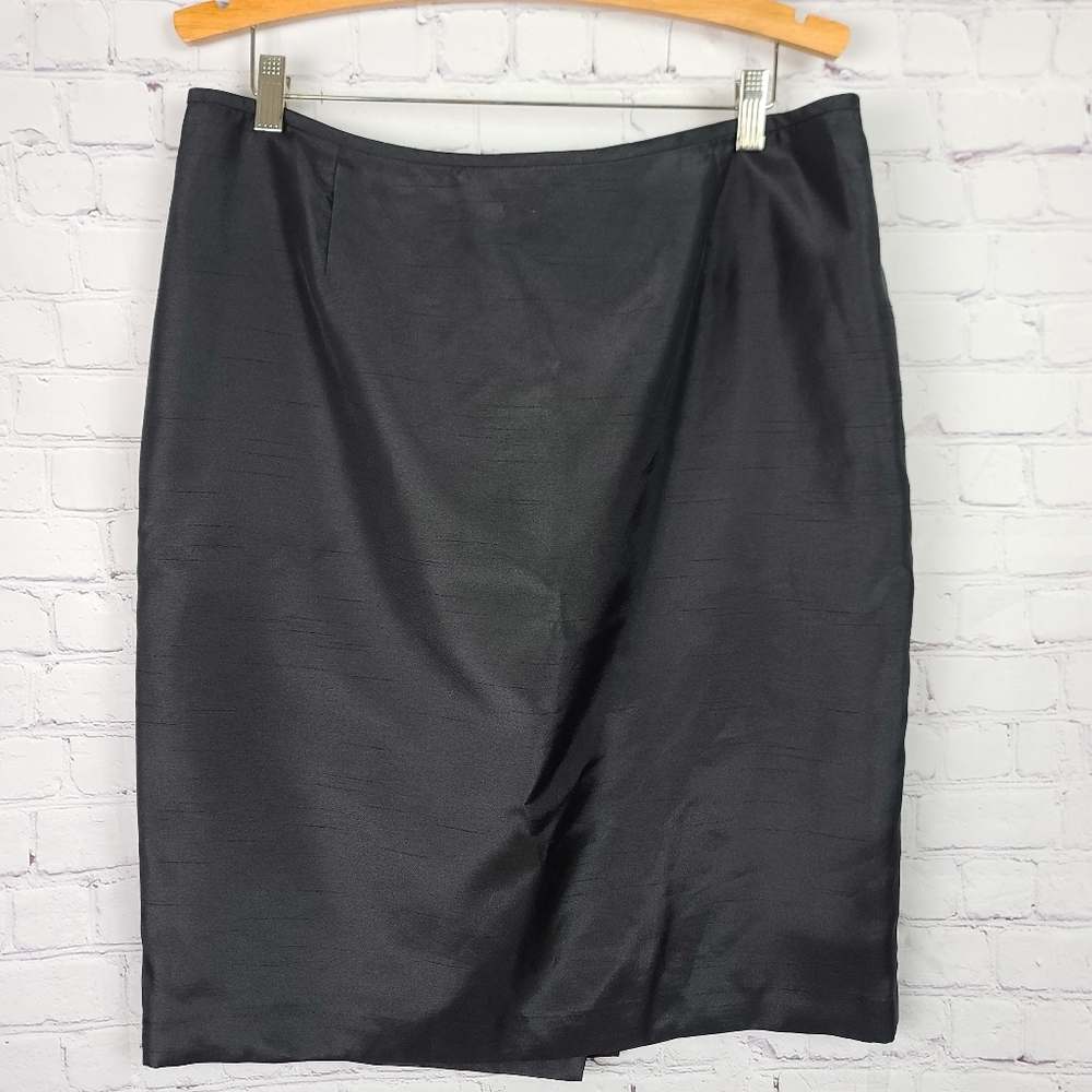 Evan-Picone. Skirt Black Sz 16P